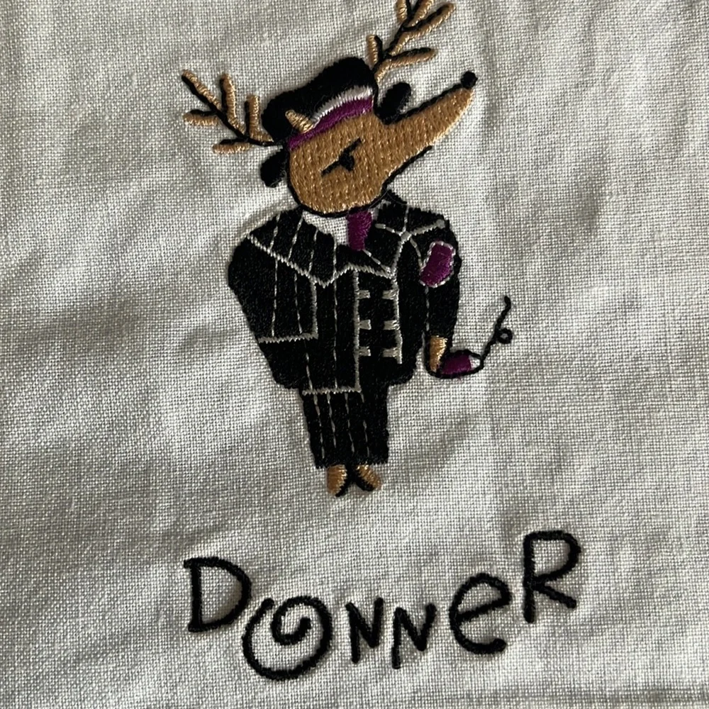 Pottery Barn Reindeer DONNER